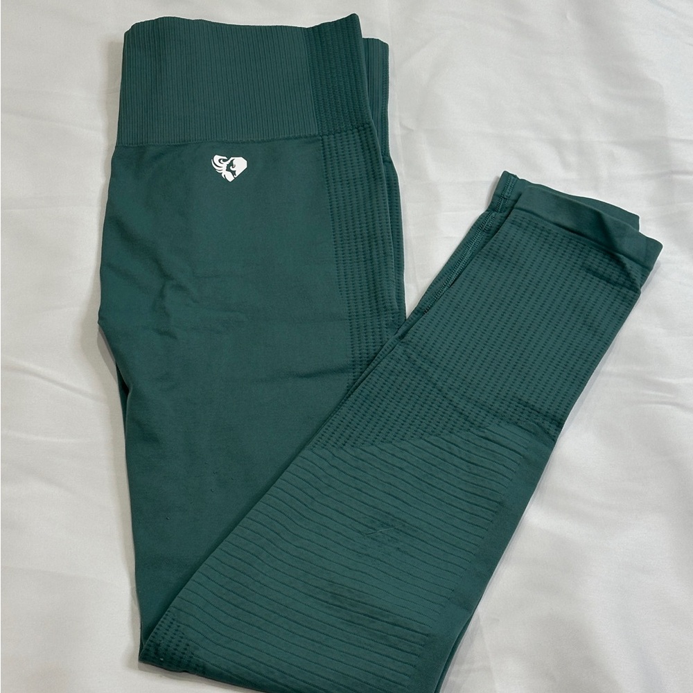Women’s Best Teal Leggings with Logo